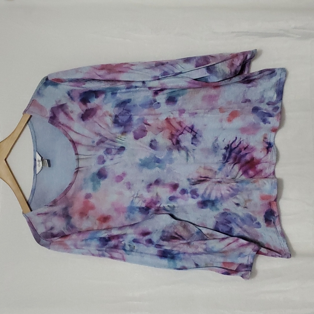 🏠 CJ Banks Tie-Dye Top Size 2X